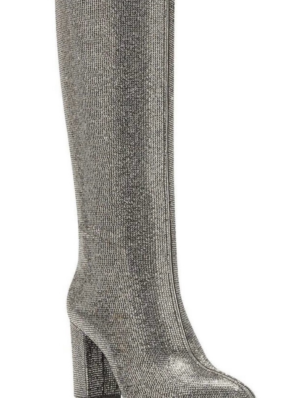 INC International PAITON Pewter Crystal Boots size 6.5M